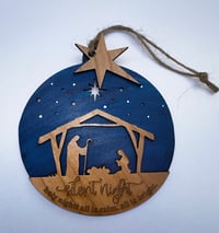 Image 1 of Silent Night w/ Star