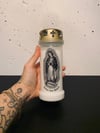 Guadalupe candle