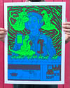 The Adventure In My Mind - Screen Print - Green Edition