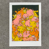 Pig Pile Print