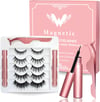 Magnetic Eyelashes, Eye Lashes With 5 Pairs of Magnetic Lashes