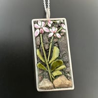 Image 1 of Orchid on Rocks Pendant