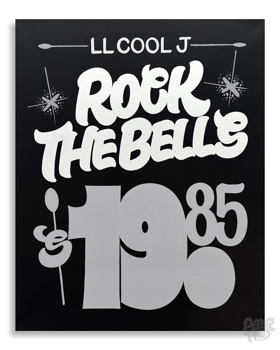 Rock the Bells 24" x 30" Canvas Peter Paid