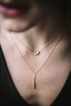 18K Gold Bat Necklace