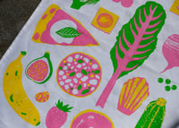 Image 2 of Artichoke to Zucchini Tea Towel