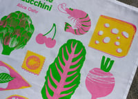 Image 5 of Artichoke to Zucchini Tea Towel