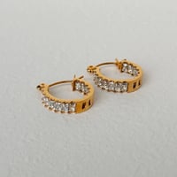 Image 3 of Scarlett Hoop Earrings 