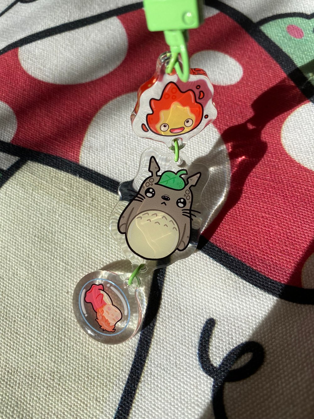 Linking Studio Ghibli Keychain
