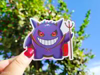 Devil Gengar Sticker