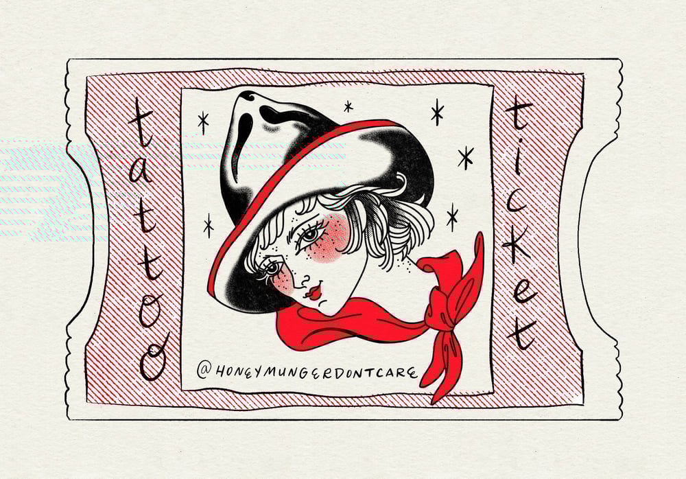 Image of TATTOO TICKET & PRINT