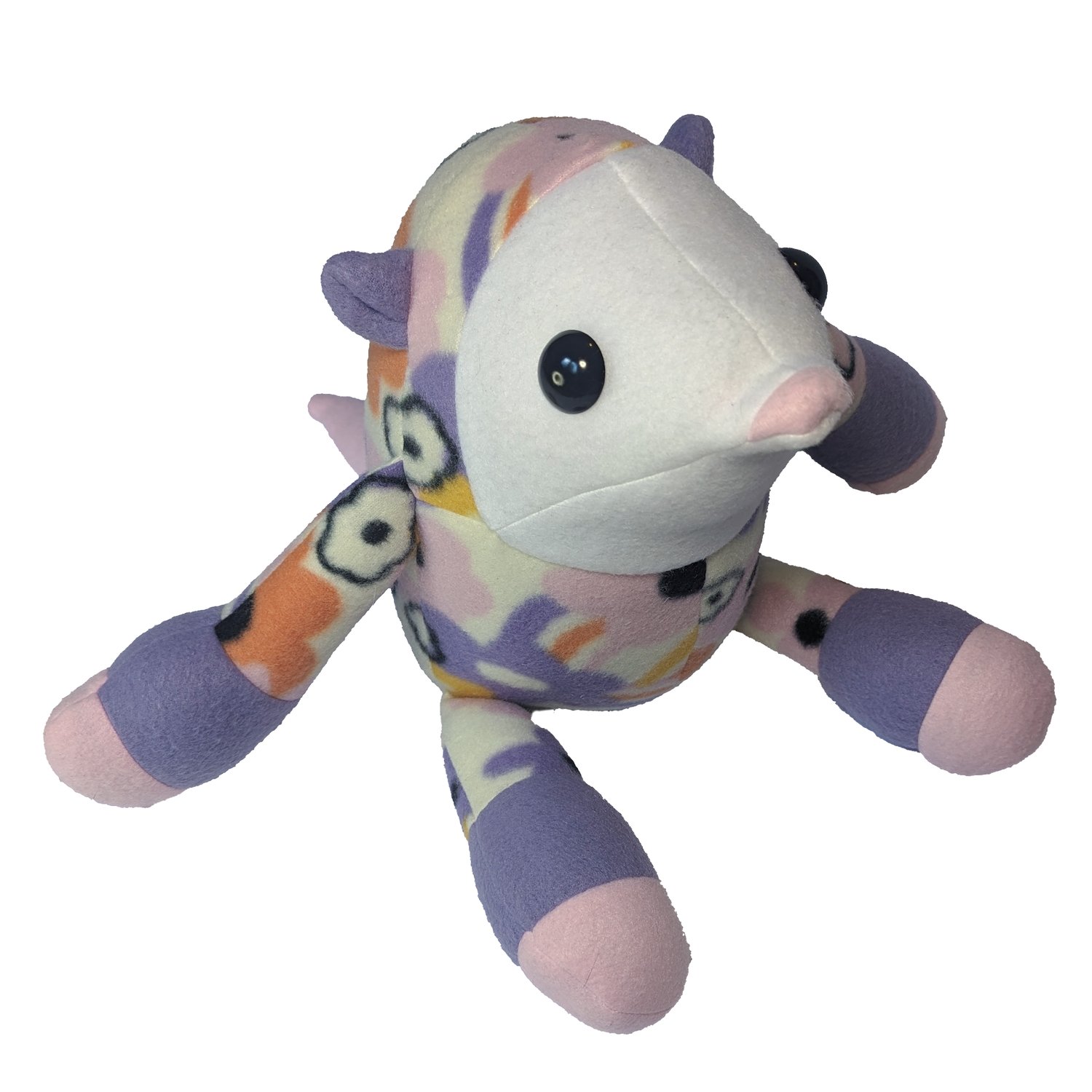 Image of Floral Forest Friend - A Patterned Possum Party Pal