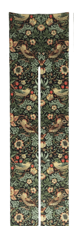 Image of Strawberry Thief By William Morris Printed Art Tights