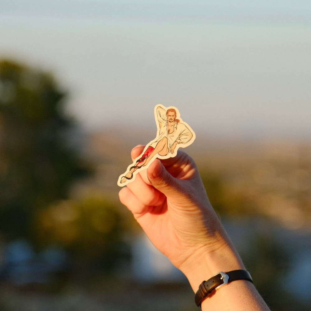 Image of Jamie Fraser Snakebite Sticker