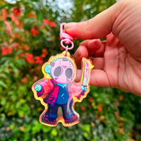 Image 3 of Swimming Slasher Keychain