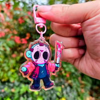 Image 1 of Swimming Slasher Keychain