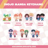 Nostalgic Shojo Manga Acrylic Charms