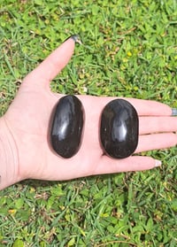 Image 2 of Gold Sheen Obsidian Palmstones