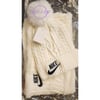 Nike Beanie & Scarf set White