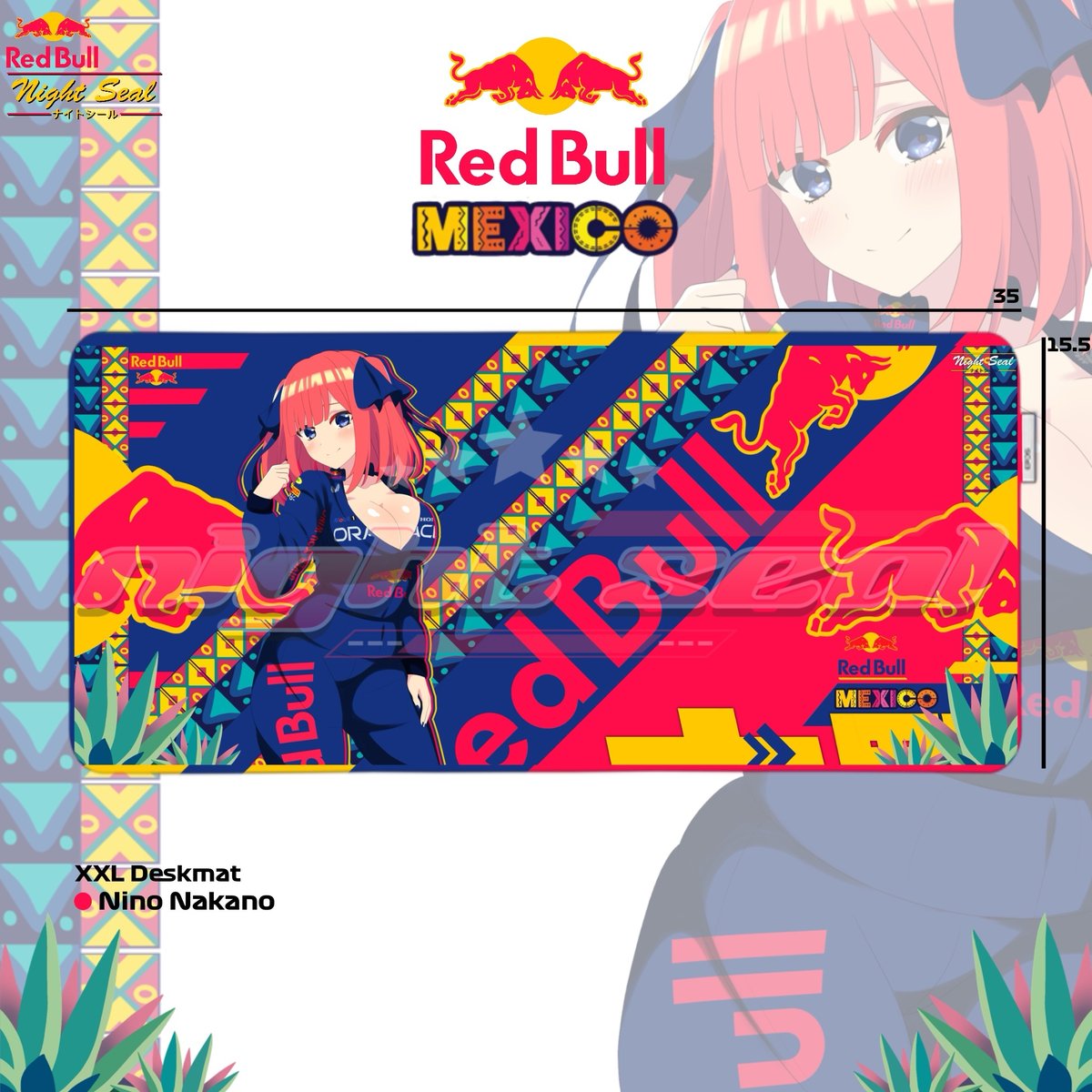 MEX x RED BULL / Desk mat | NightSeal77