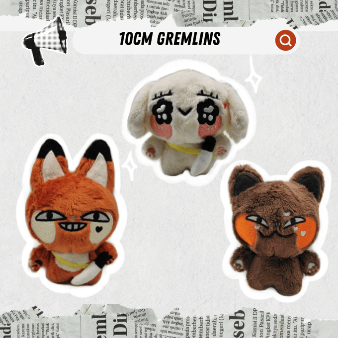 Image of 10CM GREMLINS