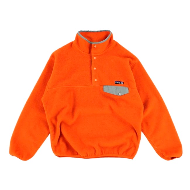 Vintage 00s Patagonia Synchilla Snap T - Orange | WAY OUT CACHE