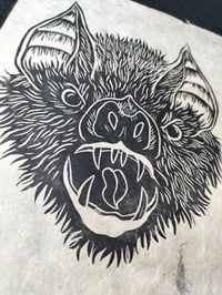 Image 2 of Bat Lino Print