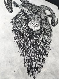 Image 2 of Goat Screenprint