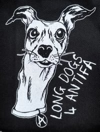 Long dogs 4 antifa Patch