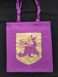 Image 1 of Boar Heraldry Totebag
