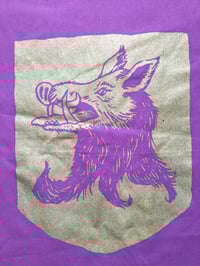 Image 3 of Boar Heraldry Totebag