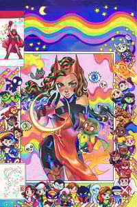 Avengers#1 (Scarlet Witch) Cover Print (SIGNED)