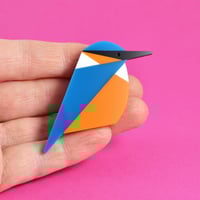 Image 2 of Kingfisher Brooch or Necklace
