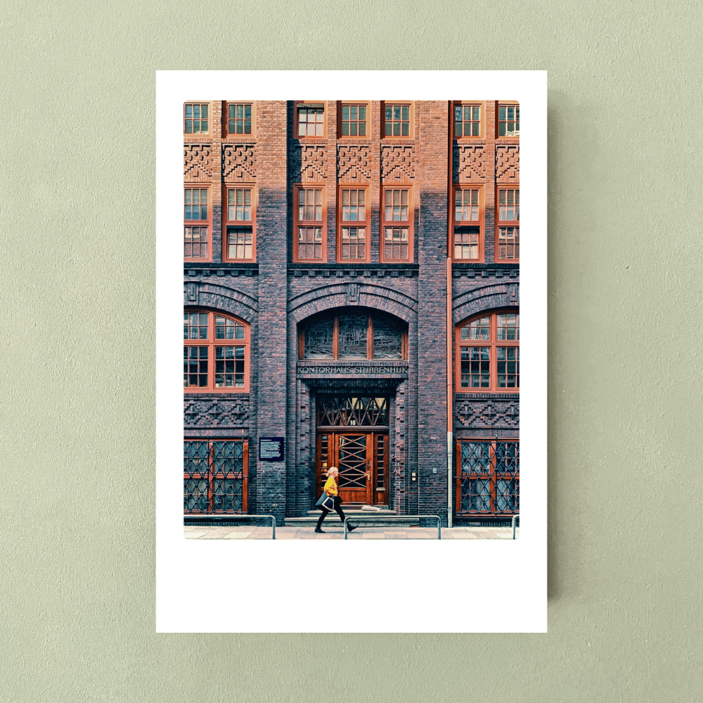 Hamburg Foto-Print "Kontorhaus" (A4) inkl. Versand