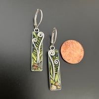 Image 3 of Fiddlehead Fern Earrings 