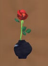 Rose in Vase