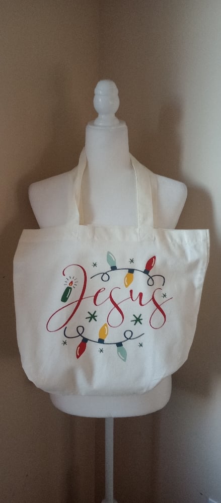 Image of Women's God Canvas Tote 