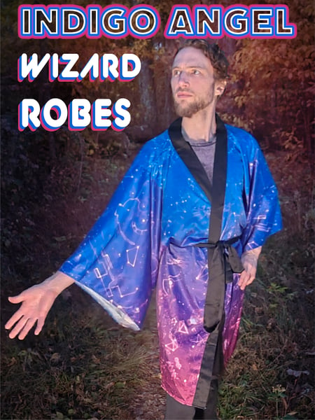 Image of Indigo Angel - Wizard Robe [Limited Release!]