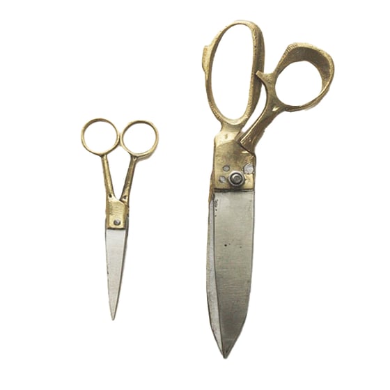 Image of Brass & Steel Scissors