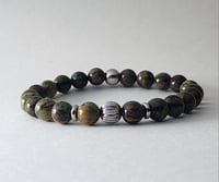 Image 1 of Multicolor Artistic Jasper/Men /Women Bracelet/Stretch Bracelet