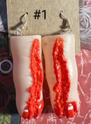 Image 2 of Horror Finger Earrings