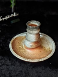 Wood Soda Candle Holder 