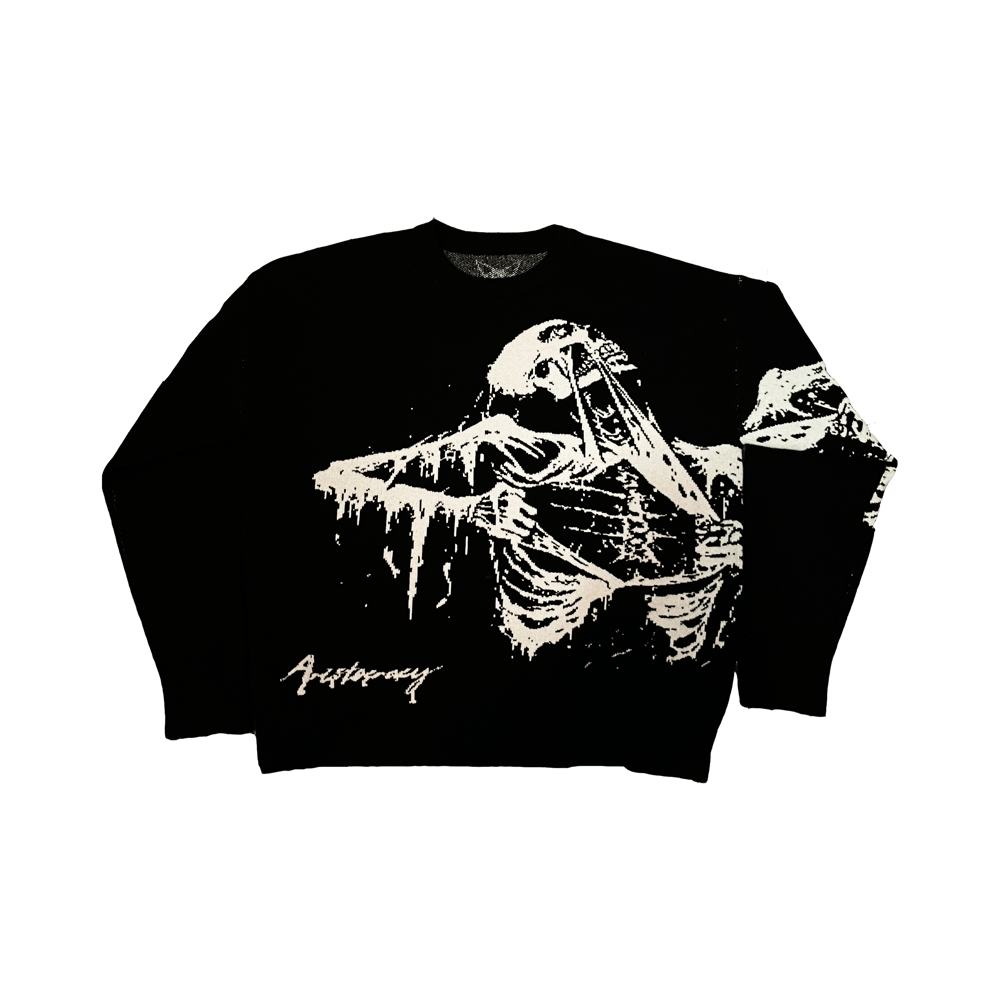 Image of Agony Knitted Sweatshirt