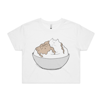 Sad Boy & Lola Mashed Potatoes Crop Tees