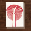 Amanita Mushroom Notecards