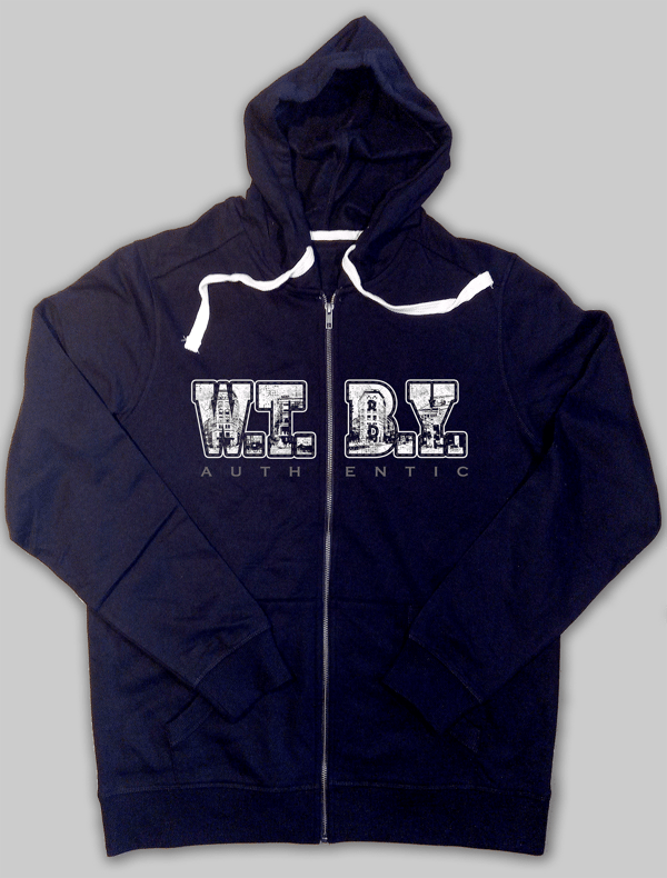 Image of W.T.B.Y. Authentic Zip Hood 