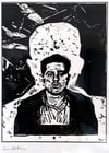 Linocut - Person 1