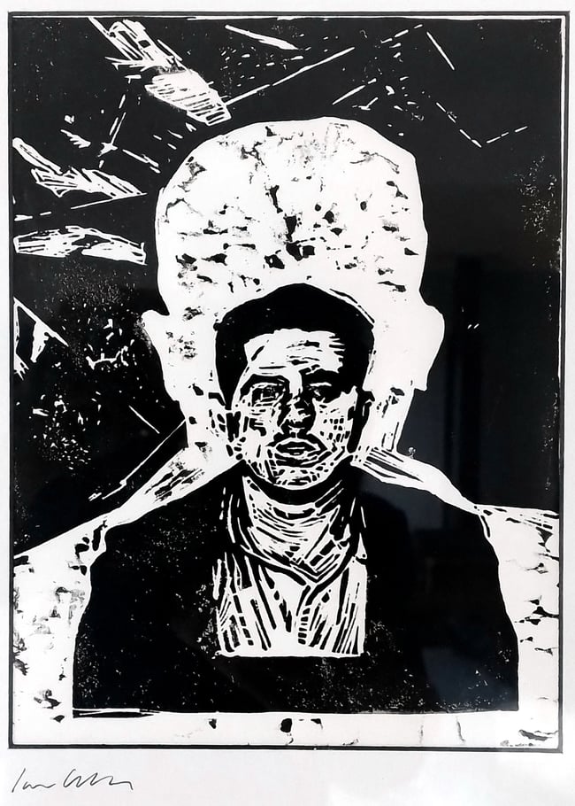 Linocut - Person 1