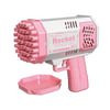 40 Holes Bubble Gun Automatic Bubbles Machine Rocket Gun Launcher