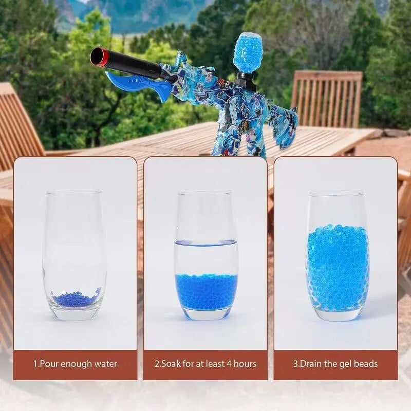 M416 Electric Burst Gel Blaster Gun Toys Gun for Outdoor Game Shooter Weapon