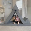 Kids and Toddler Play Couch, Dark Gray